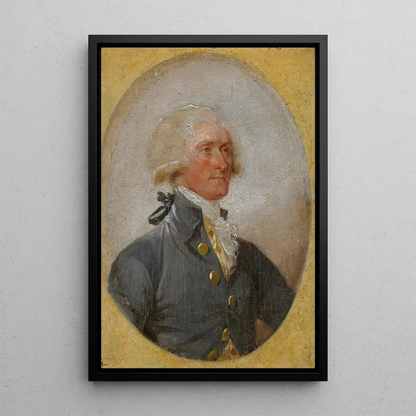 Thomas Jefferson - John Trumbull — framed artwork on a wall