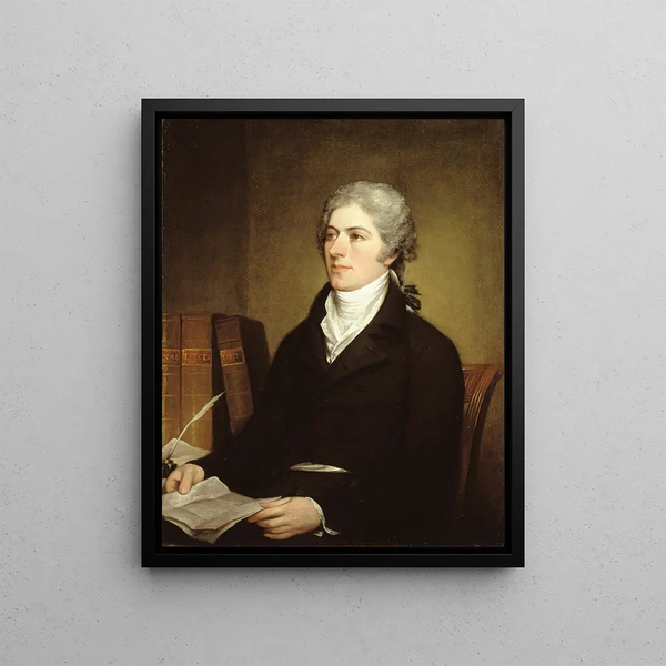 William Brown - John Trumbull — framed artwork on a wall
