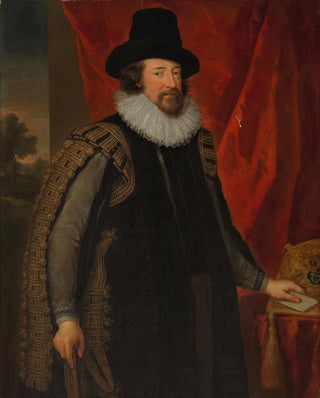 John Vanderbank - Portrait of Francis Bacon.webp