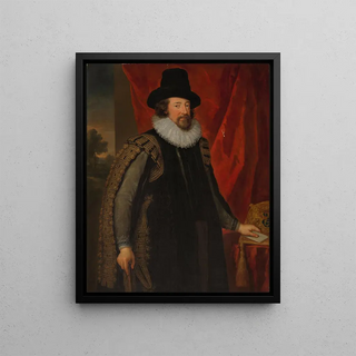 John Vanderbank - Portrait of Francis Bacon.webp
