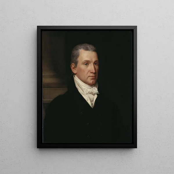 James Monroe - John Vanderlyn — framed artwork on a wall