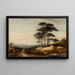 Landscape Painting - John Varley — framed artwork on a wall