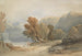 Landscape with Lake and Figure - John Varley — artwork view