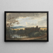 Palais de Linlithgow - John Varley — framed artwork on a wall