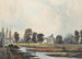 Prairie Scene with a Stream and a Church in the Distance - John Varley — artwork view