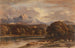 Mountain landscape painting with lake - John Varley — artwork view