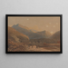 Galloise Mountains Painting - John Varley — framed artwork on a wall