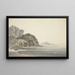 Italian Coast Scene - John Warwick Smith — framed artwork on a wall