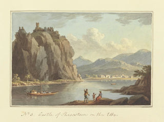 Château de Schrecstein sur l'Elbe - John Warwick Smith — artwork view