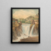 Chutes de Tivoli - John Warwick Smith — framed artwork on a wall