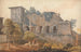 Dans le camp Vaccinio à Rome - John Warwick Smith — artwork view