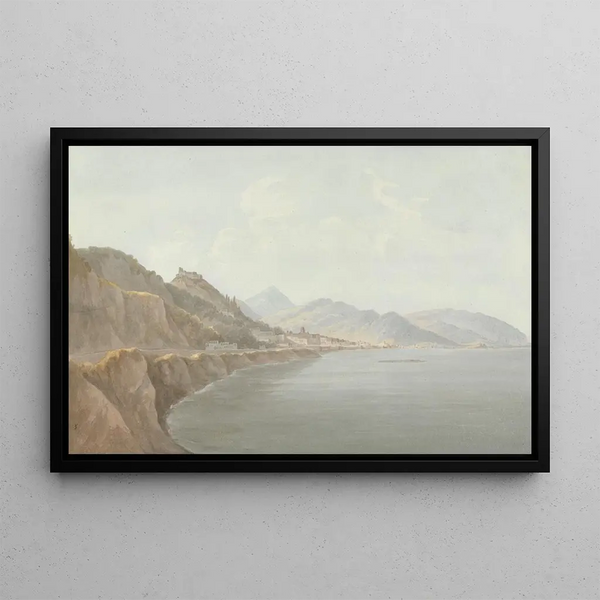 Salerne - John Warwick Smith — framed artwork on a wall