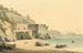 La baie de Naples depuis la plage de Posillipo - John Warwick Smith — artwork view