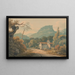 L'Ermitage à Frascati - John Warwick Smith — framed artwork on a wall