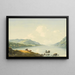 Ullswater from Gobarrow Park - John Warwick Smith — framed artwork on a wall