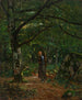 In the Fontainebleau Forest Fontainebleau Forest - John Washington Love — artwork view