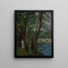 Les Sycomores - John Washington Love — framed artwork on a wall
