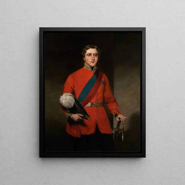 The Prince of Wales, King Edward VII - John Watson Gordon — framed artwork on a wall