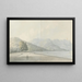 Borgo da Vico Côme - John Webber — framed artwork on a wall