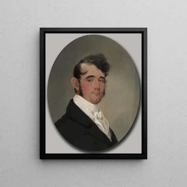 Benjamin Rouse - John Wesley Jarvis — framed artwork on a wall