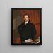 DeWitt Clinton - John Wesley Jarvis — framed artwork on a wall
