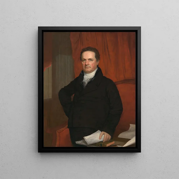 DeWitt Clinton - John Wesley Jarvis — framed artwork on a wall