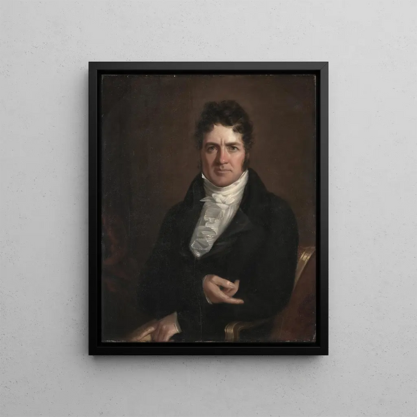 Thomas Abthorpe Cooper - John Wesley Jarvis — framed artwork on a wall