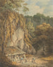 Carrière d'ardoise à Widecombe, Devon - John White Abbott — artwork view