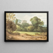The Chalet Alphington Devon - John White Abbott — framed artwork on a wall