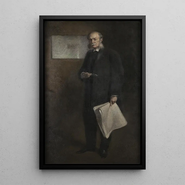 Henry G Marquand - John White Alexander — framed artwork on a wall