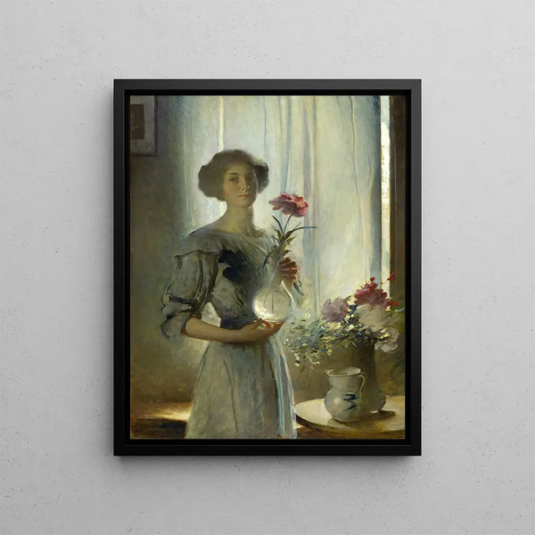 June - John White Alexander — framed artwork on a wall