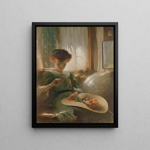 L'Anneau - John White Alexander — framed artwork on a wall