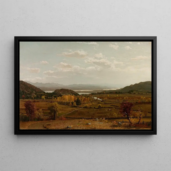 Landscape Painting - John William Casilear — framed artwork on a wall