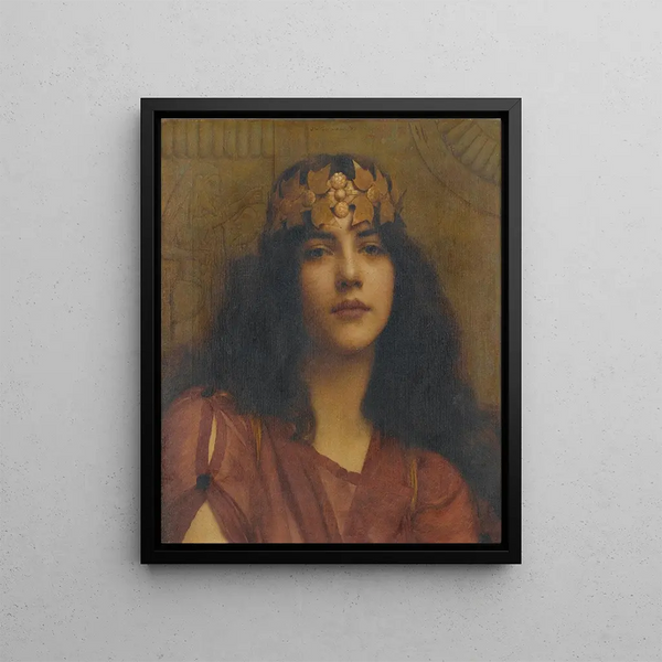 A Persian Princess - John William Godward — framed artwork on a wall