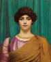 A Pompeian Lady - John William Godward — artwork view