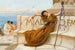 a Priestess of Bacchus - John William Godward — artwork view