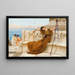 a Priestess of Bacchus - John William Godward — framed artwork on a wall