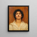 Une beauté - John William Godward — framed artwork on a wall