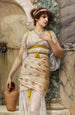 At the Fountain - John William Godward — artwork view