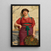 Eurypyle - John William Godward — framed artwork on a wall