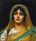 Head of a Girl, Atalante - John William Godward — artwork view