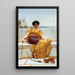 Oisiveté - John William Godward — framed artwork on a wall