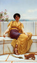 Oisiveté - John William Godward — artwork view
