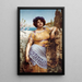 Danseuse ionienne - John William Godward — framed artwork on a wall