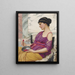 Isménie - John William Godward — framed artwork on a wall