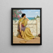 Leisure Hours - John William Godward — framed artwork on a wall