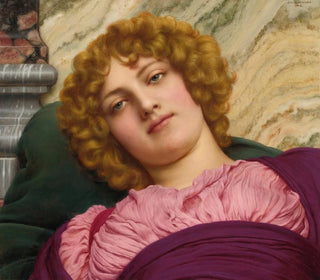Myrhinna - John William Godward — artwork view