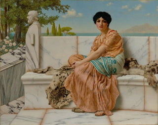Reverie - John William Godward — artwork view