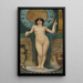Study of Campaspe - John William Godward — framed artwork on a wall