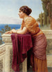 Le Belvédère - John William Godward — artwork view